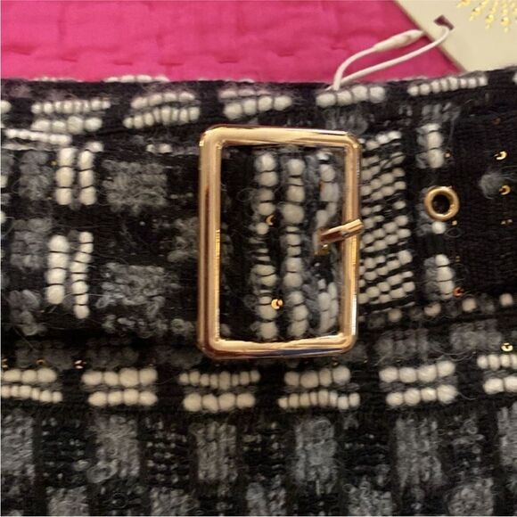 NWT Ramy Brook Chic Black and White Patterned Skirt, US4 - Picture 10 of 16